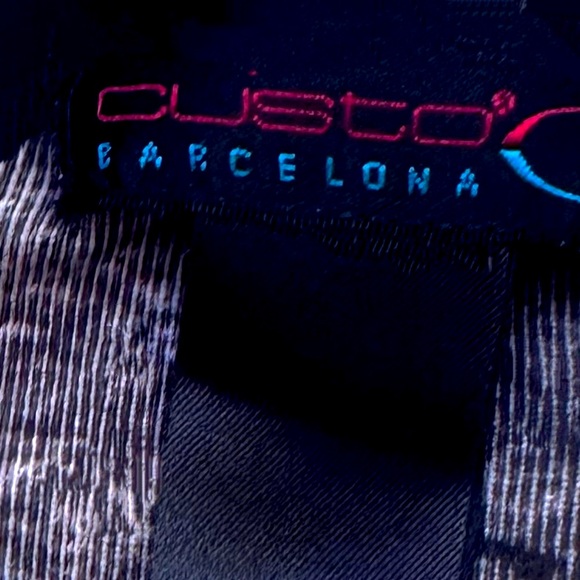 Vintage Custo Barcelona Turtleneck Graphic Top Girl Face Lightweight - Picture 7 of 12